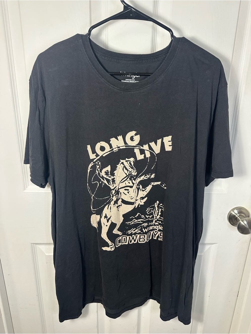 Wrangler Graphic Tee Lot of 3- Cowboys Western Logo XXL Oversized
